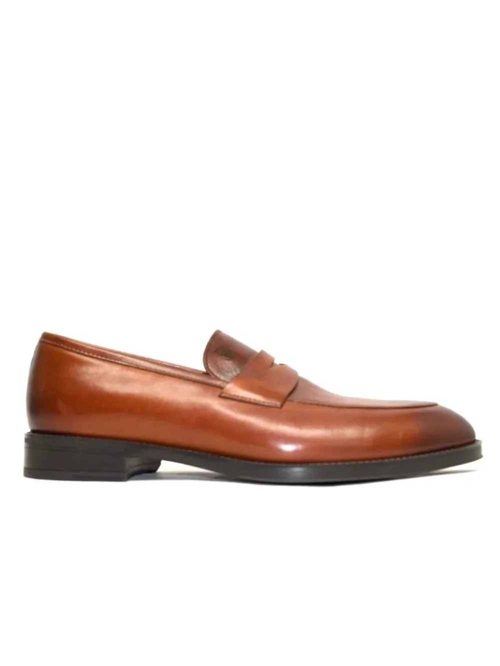 New! Magnanni Penny Loafer Shoes Cognac Size 11 US DD540 26219 44 EU
